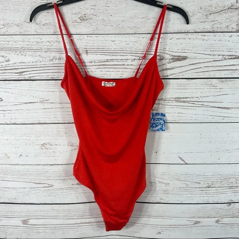 Free People Intimately Cowl Bodysuit Thong - Picture 4 of 11